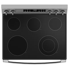 GE APPLIANCES Ge Appliances GRF500PVSS 30 in. 5 Burner Element Free-Standing Electric Range with Crisp Mode