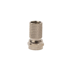 NSI INDUSTRIES Nsi Industries FC6T-Q Twist on "F" connector for quad shield Rg6/U cable replacement MPN