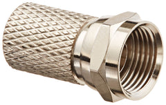 NSI INDUSTRIES Nsi Industries FC6T-Q Twist on "F" connector for quad shield Rg6/U cable replacement MPN