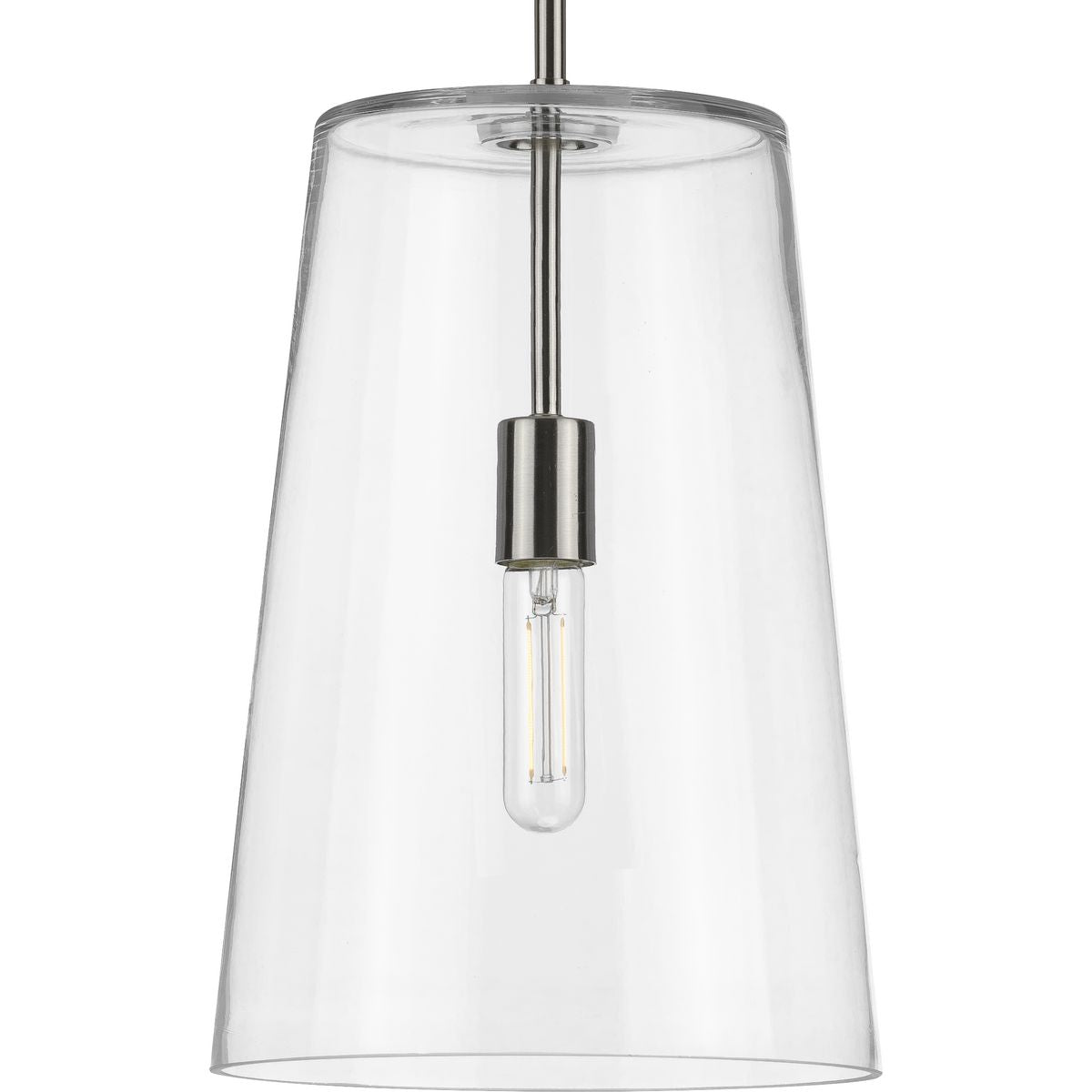 PROGRESS LIGHTING Progress Lighting P500242-009 Clarion Collection One-Light Medium Pendant