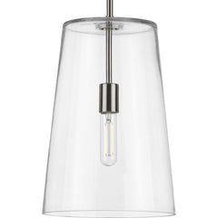 PROGRESS LIGHTING Progress Lighting P500242-009 Clarion Collection One-Light Medium Pendant