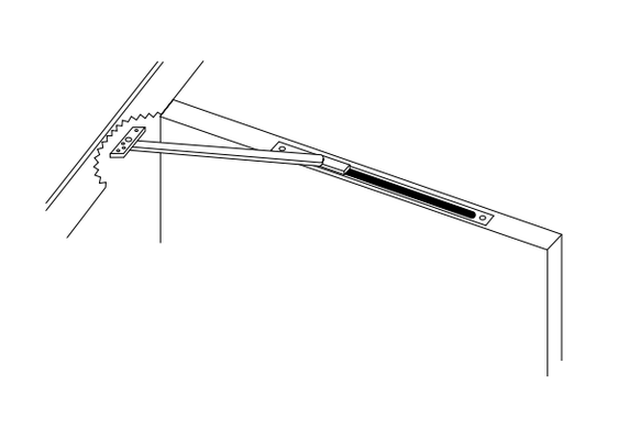 RIXSON Rixson 6-536 630 Low Profile Concealed Mount Stop