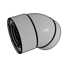 RINNAI Rinnai 229208 2/4 inches Condensing 45-degree Elbow (2 Pack) (PPtl)