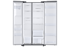 SAMSUNG Samsung RS22T5201SR Bespoke AI Side-by-Side Refrigerator - External Water & Ice Dispenser | Auto Ice Maker | 22 cu.ft.