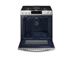 SAMSUNG Samsung NX60T8311SS/AA 6.0 cu. ft. Smart Slide-in Gas Range