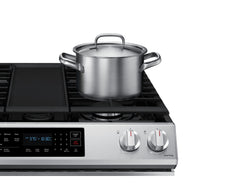 SAMSUNG Samsung NX60T8311SS/AA 6.0 cu. ft. Smart Slide-in Gas Range
