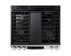 SAMSUNG Samsung NX60T8311SS/AA 6.0 cu. ft. Smart Slide-in Gas Range