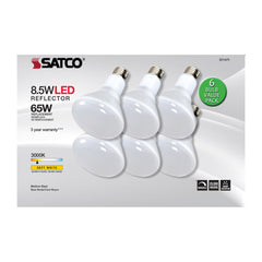 SATCO Satco S11471 BR30 LED Lamp 8.5W 6-Pack Replacement S9022
