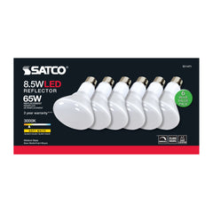 SATCO Satco S11471 BR30 LED Lamp 8.5W 6-Pack Replacement S9022