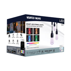 SATCO Satco S11191 LED String Light 48 Foot 9W