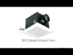AIR KING Air King BFC90 90 CFM Energy Star Certified Deluxe Quiet Exhaust Fan 4 Inch Metal Duct Adapters