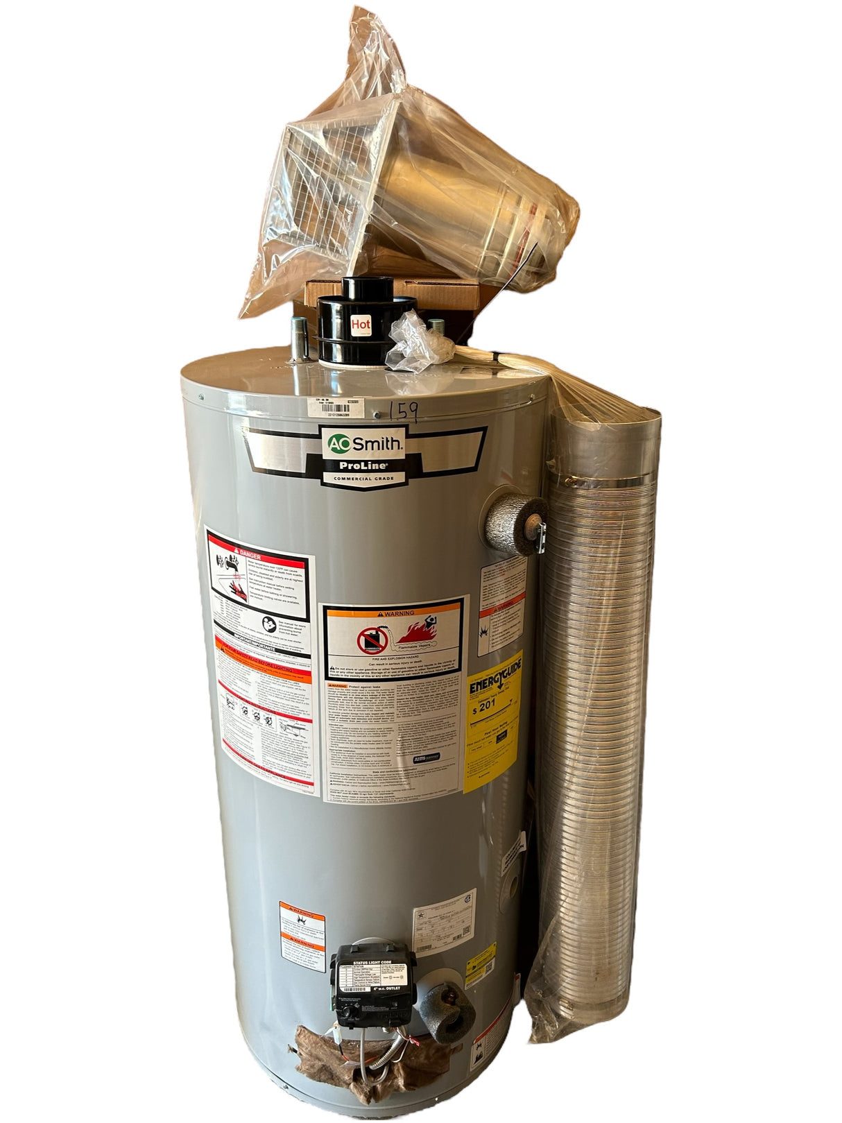 AO SMITH Ao Smith GDV-40L ProLine Direct Vent Residential Water Heater 40 Gallon (NG)
