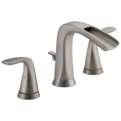 DELTA FAUCET Delta Faucet 35724LF-SS-ECO Tolva Widespread Bathroom Faucet 1.2 gpm