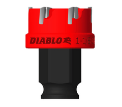 DIABLO Diablo DHS1125CF Steel Demon 1-1/8 in. Carbide Teeth Hole Cutter Snap-Lock Plus Mandrel System
