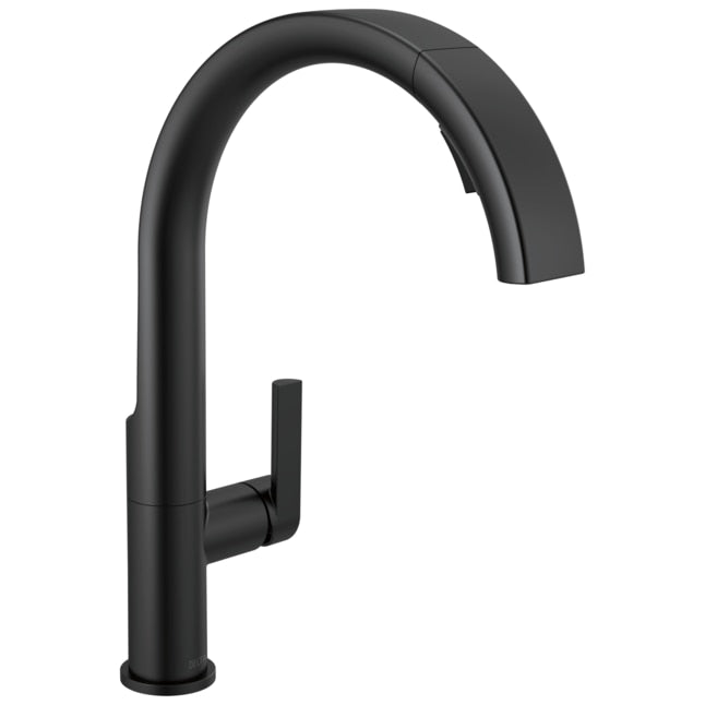 DELTA FAUCET Delta Faucet 19824LF-BL Keele Single-handle Pull-down Kitchen Faucet