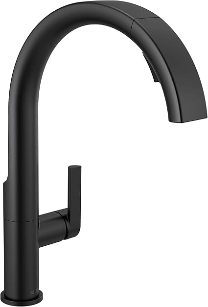 DELTA FAUCET Delta Faucet 19824LF-BL Keele Single-handle Pull-down Kitchen Faucet
