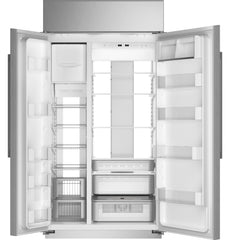 GE APPLIANCES Ge Appliances ZISS480NNSS Monogram 48 inches Built-In Side-by-Side Refrigerator