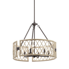 KICHLER Kichler 52077WWW Oana Six Light Chandelier