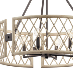 KICHLER Kichler 52077WWW Oana Six Light Chandelier