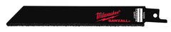 MILWAUKEE Milwaukee 48-00-1420 Carbide Grit SAWZALL Reciprocating Saw Blade, 6 Inch L