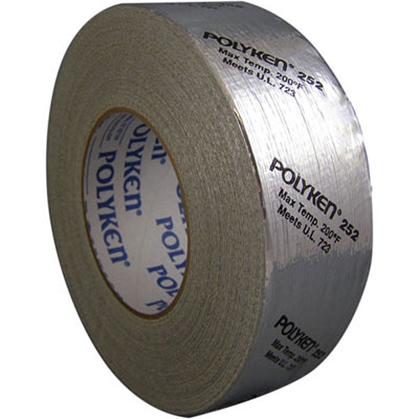 POLYKEN Polyken 252 Professional Grade Metalized Duct Tape 11 mil