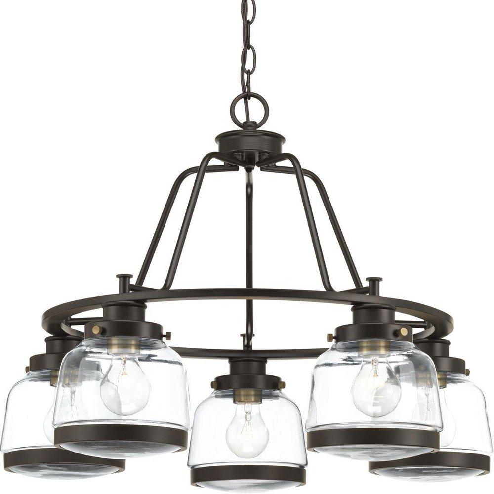 PROGRESS LIGHTING Progress Lighting P400058-020 Judson 75W 5-Light Chandelier