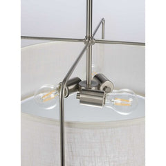 PROGRESS LIGHTING Progress Lighting P350110-009 Kempsey 60W 3-Light Medium Incandescent Semi-Flush Mount Ceiling Fixture