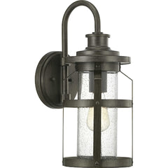 PROGRESS LIGHTING Progress Lighting P560095-103 Haslett Collection One-Light Medium Wall Lantern 100 Watts