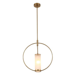 PROGRESS LIGHTING Progress Lighting P500436-009 Latham 100-Watt 1-Light Brushed Nickel Contemporary Pendant with Geometrical Frame