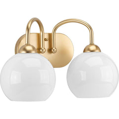 PROGRESS LIGHTING Progress Lighting P300085-078 Carisa 2-Light 75W Vanity Fixture