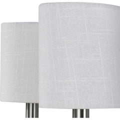 PROGRESS LIGHTING Progress Lighting P400227-009 Bonita Collection Six-Light Brushed Nickel Foyer Chandelier
