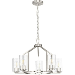 PROGRESS LIGHTING Progress Lighting P400316-009 Goodwin Five Light Chandelier 60 Watts