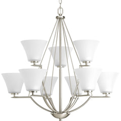 PROGRESS LIGHTING Progress Lighting P4625-09 Bravo 9-Light 100W Chandelier