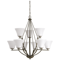 PROGRESS LIGHTING Progress Lighting P4625-09 Bravo 9-Light 100W Chandelier