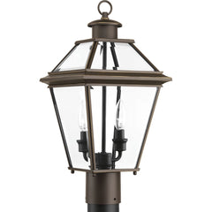 PROGRESS LIGHTING Progress Lighting P6437-20 Burlington 60W 2-Light Post Mount Lantern