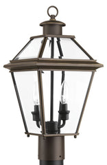 PROGRESS LIGHTING Progress Lighting P6437-20 Burlington 60W 2-Light Post Mount Lantern