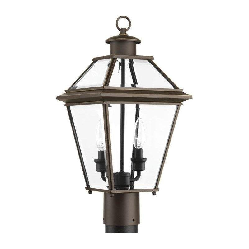 PROGRESS LIGHTING Progress Lighting P6437-20 Burlington 60W 2-Light Post Mount Lantern