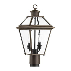 PROGRESS LIGHTING Progress Lighting P6437-20 Burlington 60W 2-Light Post Mount Lantern