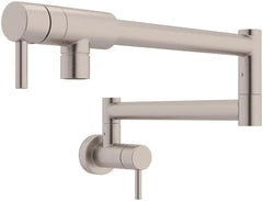 ROHL Rohl QL66L-STN-2 Modern Pot Filler Satin Nickel