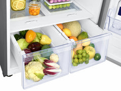 SAMSUNG Samsung RT18M6215SR 18 cu. ft. Top Freezer Refrigerator with FlexZone™ and Ice Maker