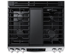 SAMSUNG Samsung NX60T8311SS/AA 6.0 cu. ft. Smart Slide-in Gas Range