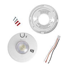 HONEYWELL Honeywell 1046789 Smco110led-Ac Brk Hardwired Combo Smoke & Carbon Monoxide Alarm With Led Strobe REPLACES MODEL 7030BSL