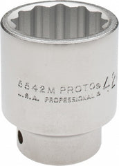 PROTO Proto J5542M 42mm 12-point 3/4 Drive Hand Socket