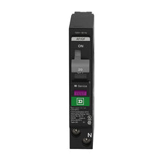 SCHNEIDER ELECTRIC Square D QO120PAFGF Mini Circuit Breaker 20A 120VAC