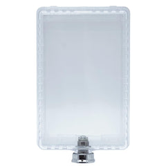 IO HVAC CONTROLS Io Hvac Controls iO-TGL-COMBO TGL Clear Universal Thermostat Cover Guard With Combination Lock Box 9 inchesL x 5.95 inchesW x 2.65 inchesH