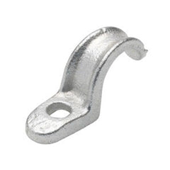 BRIDGEPORT Bridgeport 906-AL one hole pipe strap aluminum, size 2 inch