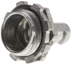 BRIDGEPORT Bridgeport 523-DC2 Connector, Screw-In, Zinc Die Cast, Flex Size 1-1/4 Inch