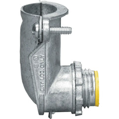 ARLINGTON Arlington 850A 3/8 inches 90° Connector with Insulated Throat