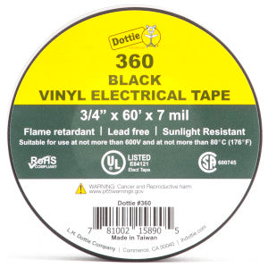 LH DOTTIE Lh Dottie 360 3/4x60ft Pvc Tape