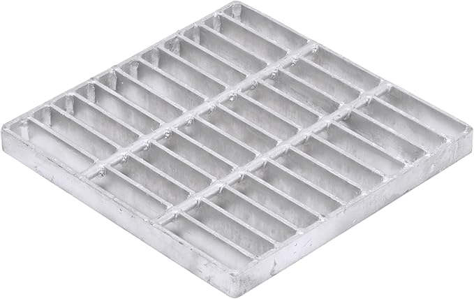 NDS Nds 1215 12 in. Square Catch Basin Drain Grate Galvanized Steel